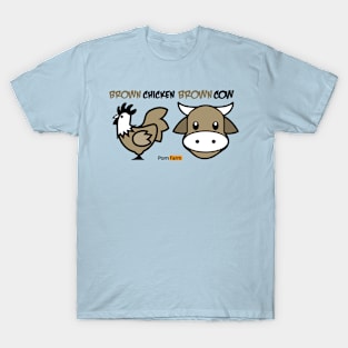 Brown Chicken Brown Cow the Porno Soundtrack T-Shirt
